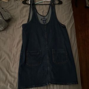 Blue Jean over all dress